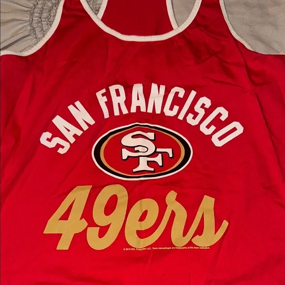 San Francisco 49ers Red Tank Top - Picture 2 of 6
